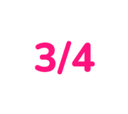 3 su 4